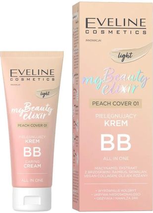 Eveline My Beauty Elixir Cover Bb Light Peach - zdjęcie 2