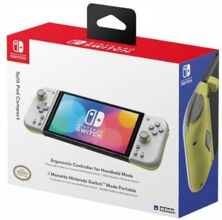 Hori Split Pad Compact Szaro-Żółty NSP2805 - zdjęcie 2