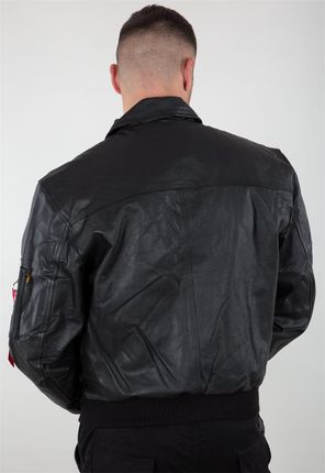 CWU Leather Kurtka Skórzana Alpha Industries L 100109 - zdjęcie 5