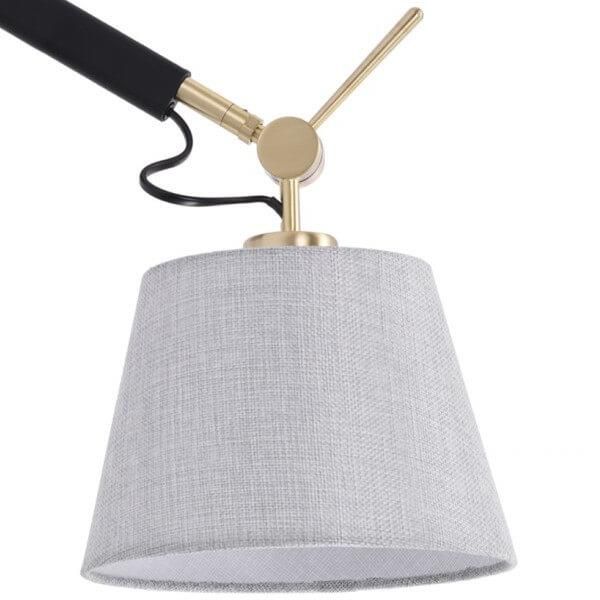 Lampa Cienna Lampa Nowoczesna Zyta Do Sypialni Czarna Szara Az