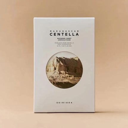Skin1004 Madagascar Centella Watergel Sheet Ampoule Mask Hydrożelowa Maska W Płachcie Z Wąkrotą Azjatycką . - zdjęcie 2
