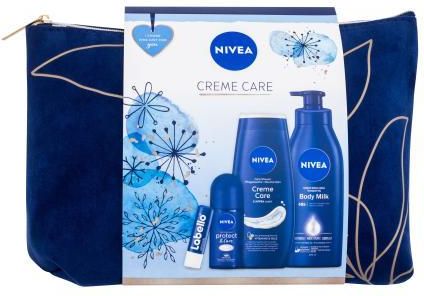 Nivea Creme Care Zestaw Mleczko Do Ciała 250Ml Antyperspirant 50Ml