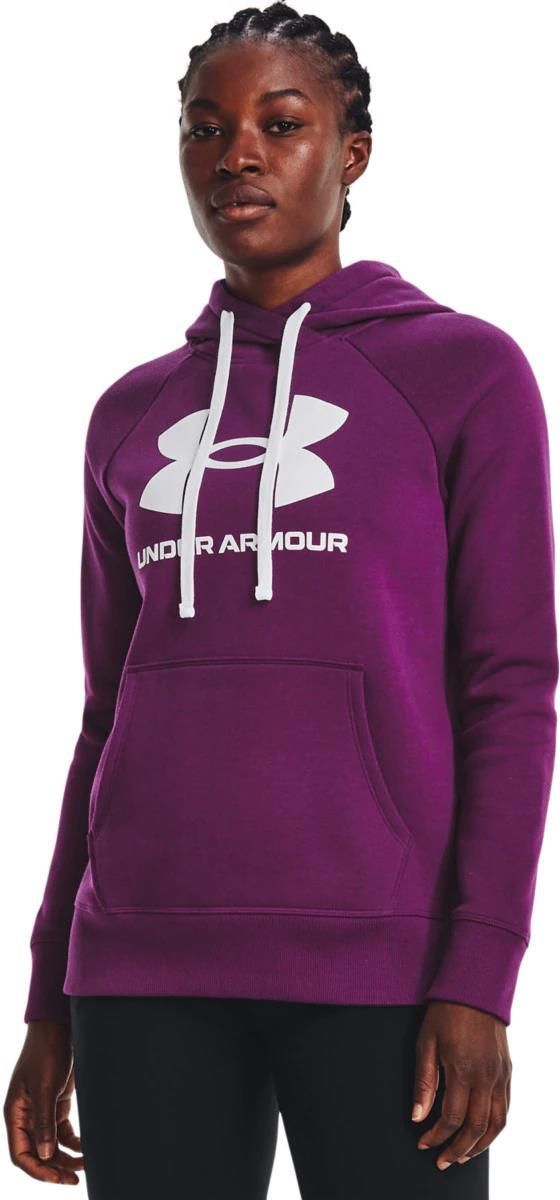 Damska Bluza Dresowa Nierozpinana Z Kapturem Under Armour Rival Fleece