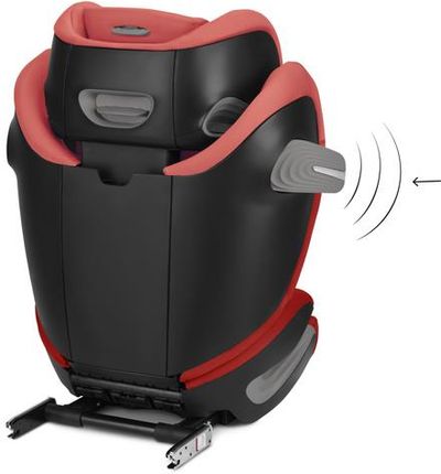 Cybex Solution S2 I-Fix 15-50 Kg Hibiscus Red - zdjęcie 5