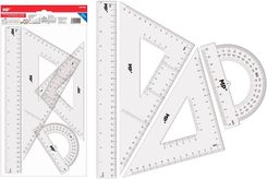 Zdjęcie Madrid Papel Zestaw Geometryczny 4 Elementy Linijka Ekierka - Jelenia Góra