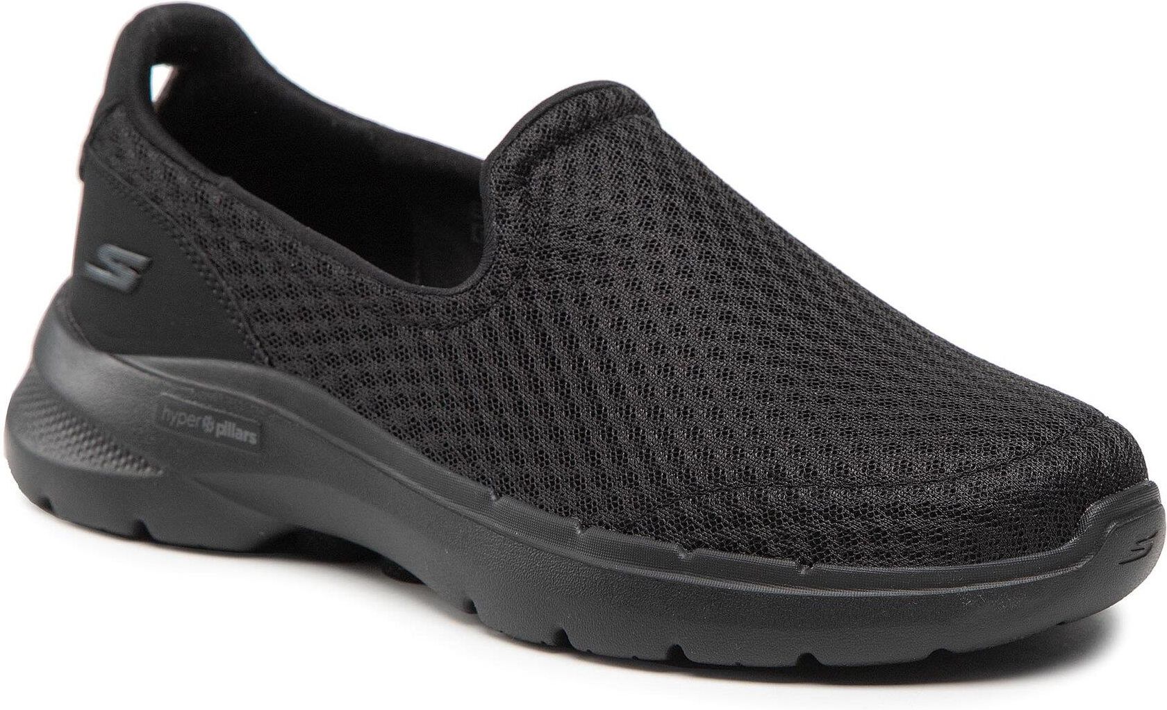 Skechers Półbuty Go Walk 6 216208 BBK Czarny Ceny i opinie Ceneo pl