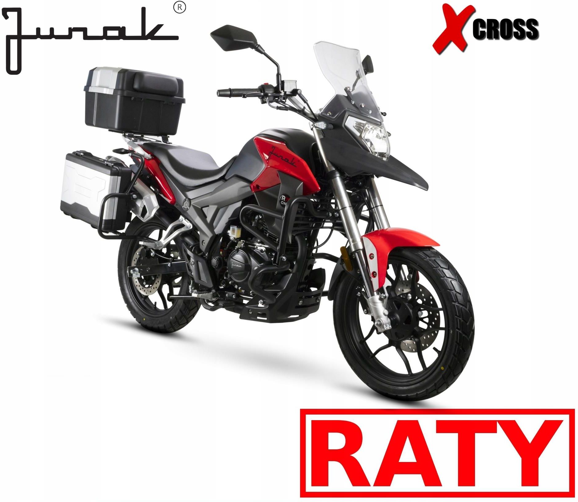 MOTOCYKL JUNAK RX ONE 125 CIECZ KUFRY ADV Opinie I Ceny Na Ceneo Pl