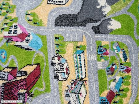 Agnella Białystok Dywan Dziecięcy Ugo Zielony Agnella Funky 400x500cm - zdjęcie 6