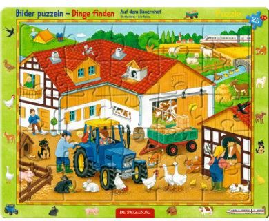 Coppenrath Verlag Spiegelburg Puzzle Ramkowe Na Farmie 25El Ceny I