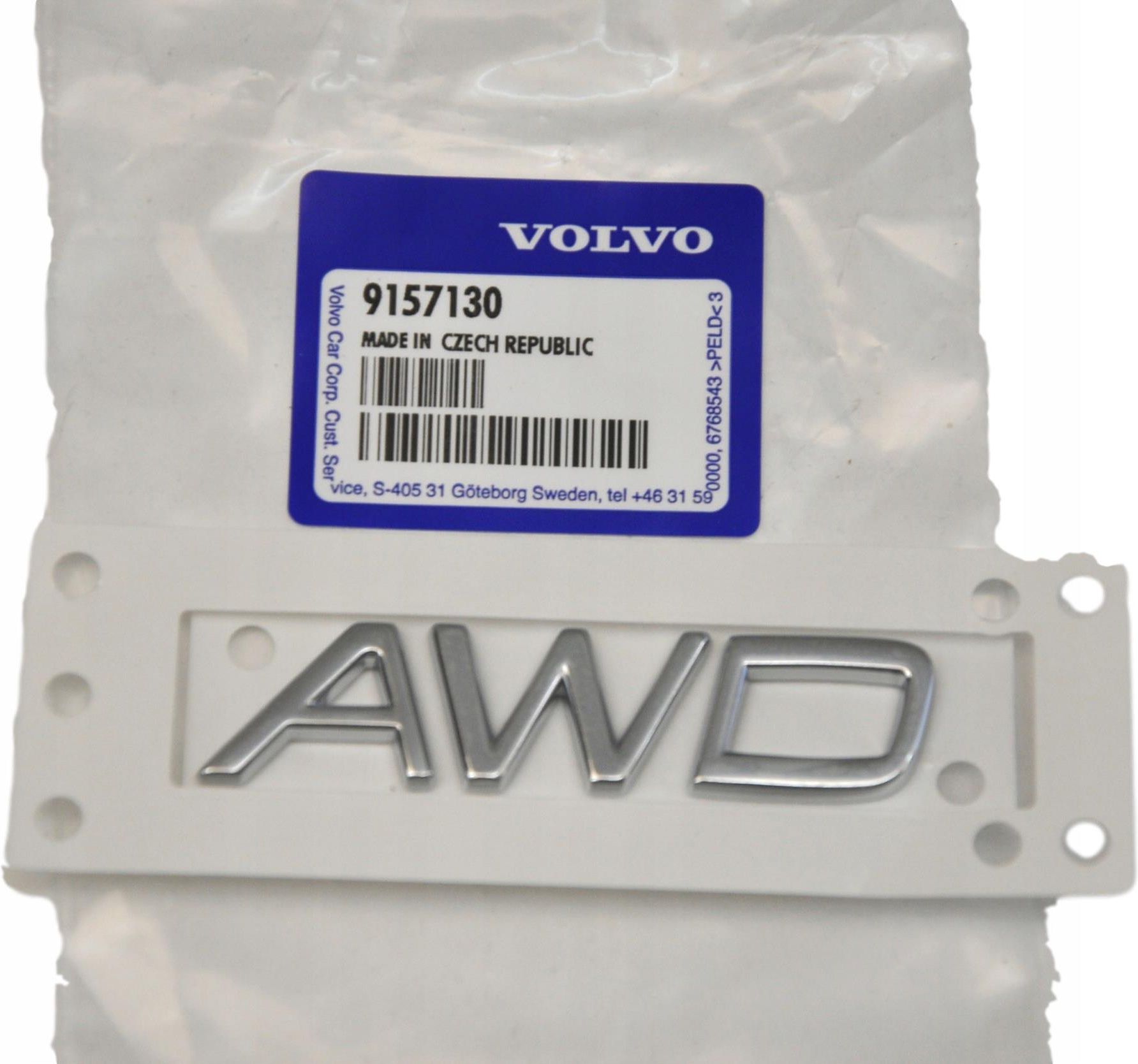 Volvo Awd Emblemat Na Tylna Klape 9157130 Oe 9151731 Opinie I Ceny Na