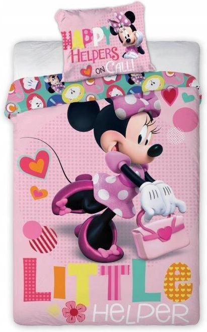 Pościel 140X200 Disney Myszka Minnie Mini Disney90 Ceny i opinie