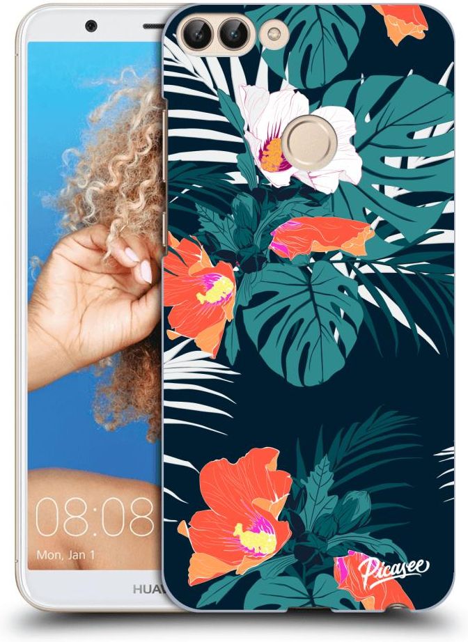 Silikonowe Czarne Etui Na Huawei P Smart Monstera Color Etui Na