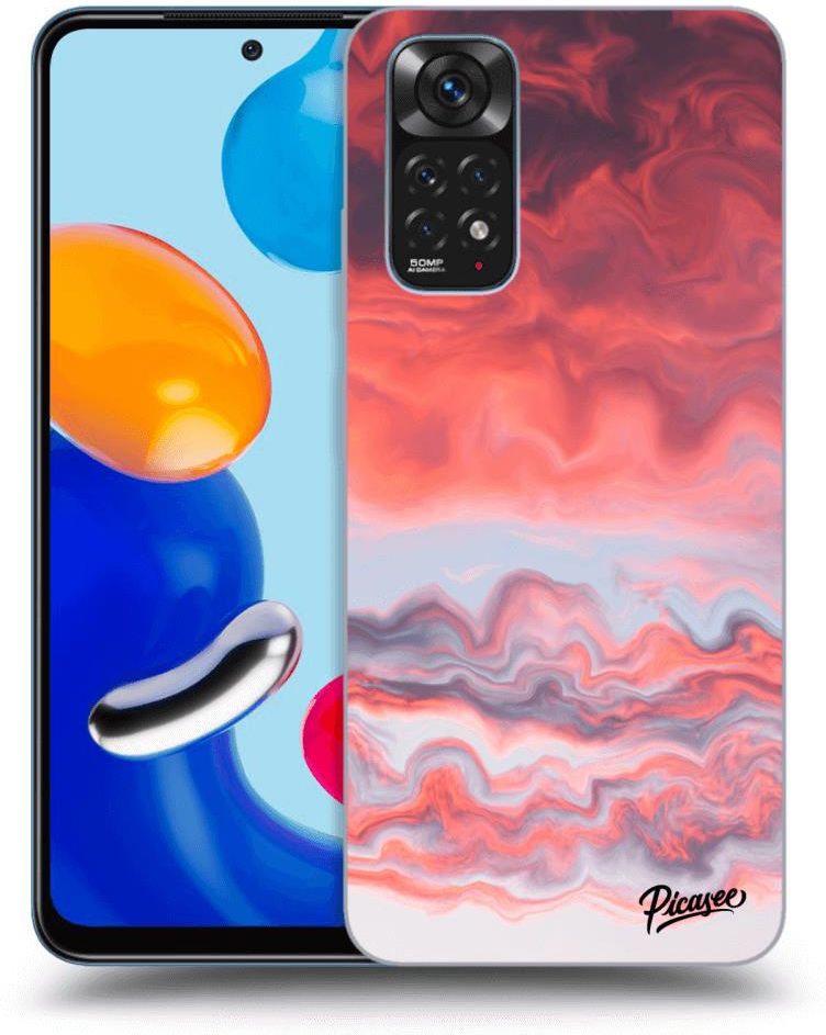 Silikonowe Prze Roczyste Etui Na Xiaomi Redmi Note Sunset