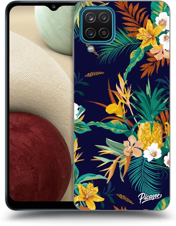 Silikonowe Czarne Etui Na Samsung Galaxy A A F Pineapple Color