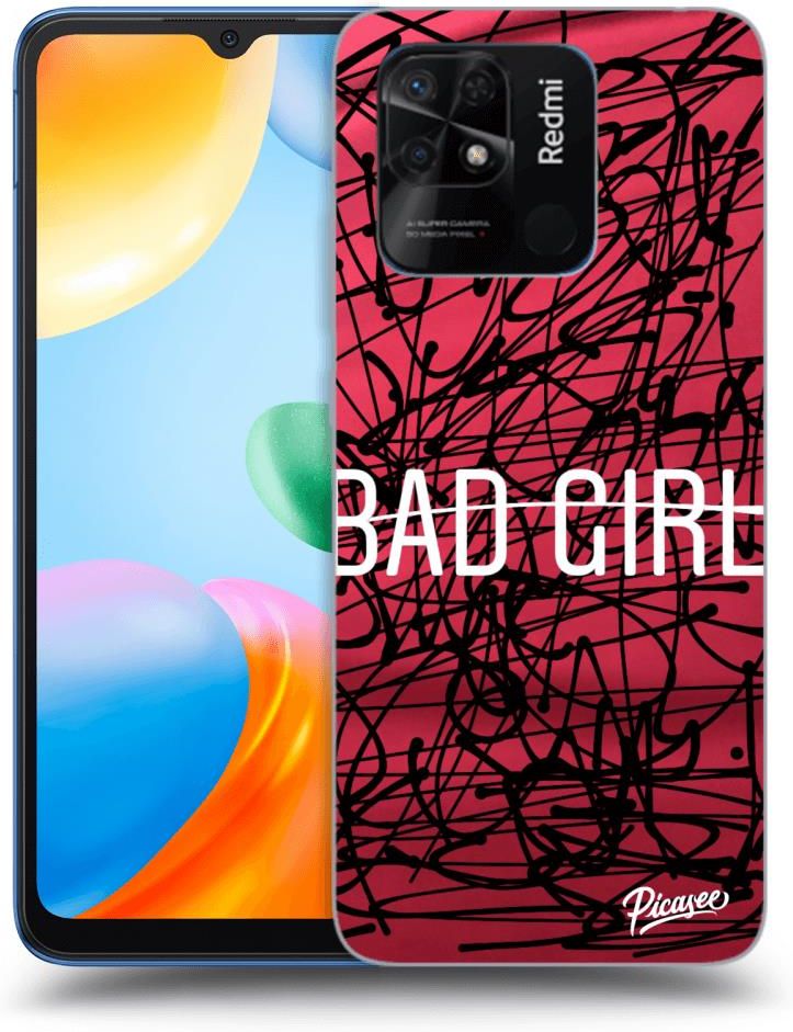 Silikonowe Czarne Etui Na Xiaomi Redmi 10C Bad Girl 2950090024