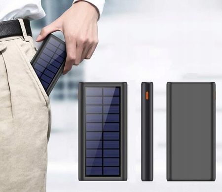 Powerbank Ładowarka 26800Mah Solarna 2X Usb (79a48e6c-c7e8-46b1-9fcc-e1a0d454b2a0) - zdjęcie 2