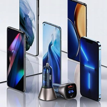Ładowarka Samochodowa Usams 72W Usb-A/Usb-C Fast (3f0d3751-98b8-46f3-ab3b-caecc8392b9f) - zdjęcie 2