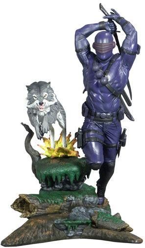 Zdjęcie Diamond G.I. Joe Gallery PVC Statue Snake Eyes Animated DCD 40th Anniversary Previews Exclusive 25 cm - Warszawa