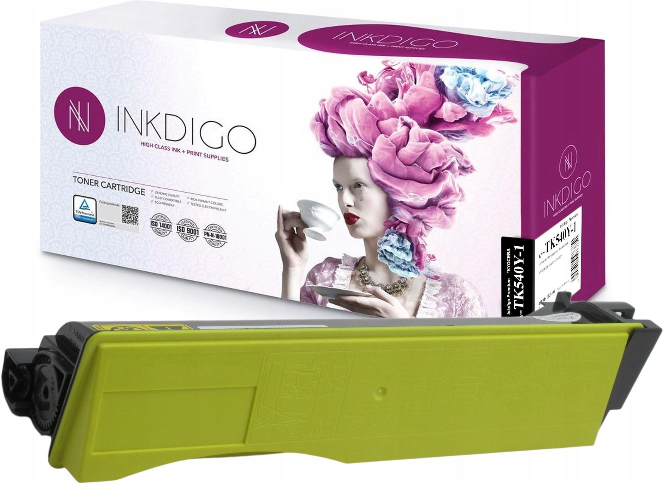 Inkdigo Kyocera Fs C Dn Toner Zamiennik Tk Tk Yellow