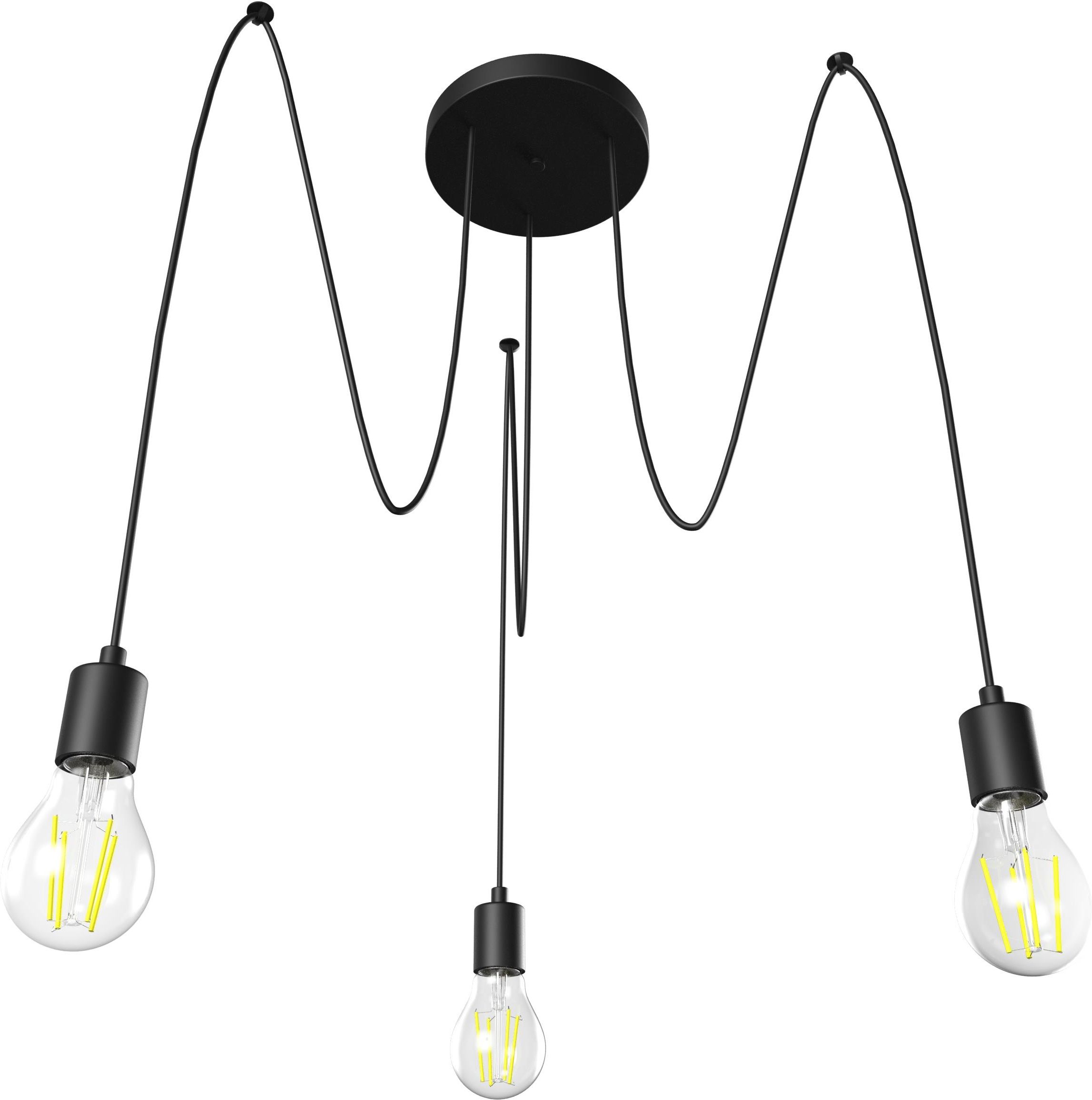 Smartled Lampa Sufitowa Wisząca Loft Żyrandol Retro Pająk 6738