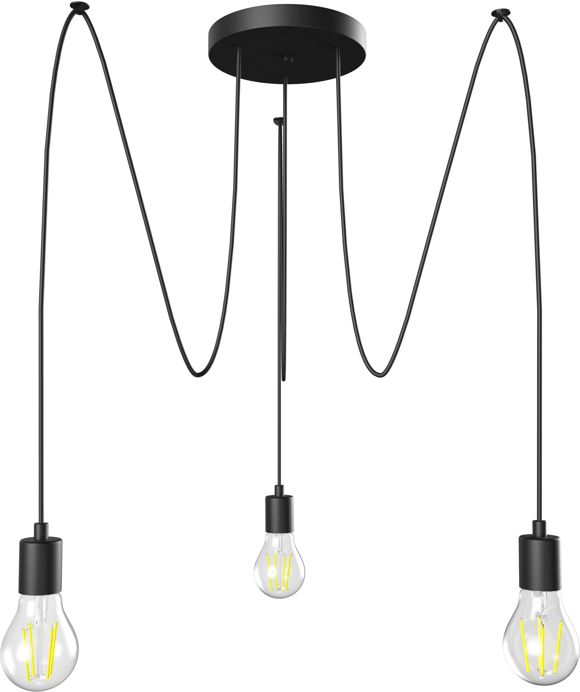 Smartled Lampa Sufitowa Wisząca Loft Żyrandol Retro Pająk 6738