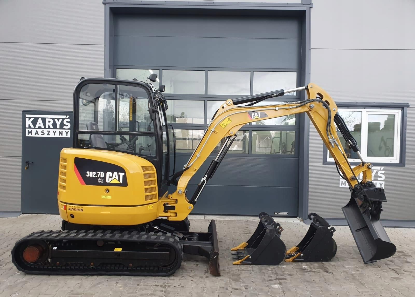 MINIKOPARKA CAT CATERPILLAR 302 7 302 2015R JCB Opinie I Ceny Na