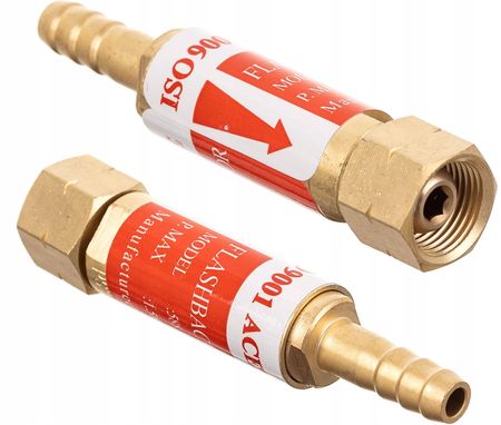Technic Zestaw Bezpieczniki do palnika Propan Tlen Acetyle T2105AC+T2105OX - zdjęcie 4