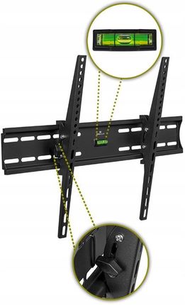Kingmount Uchwyt Do Telewizora Lcd Led Wieszak Mocny 32-85 - zdjęcie 3