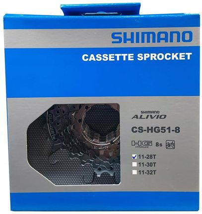 Kaseta Shimano ALIVIO CS-HG51 8 rzędowa - zdjęcie 2