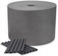 Listwy Ogrodzeniowe Pionowe Wąskie 44-62mm 153X250cm Rd05 Antracyt Komplet