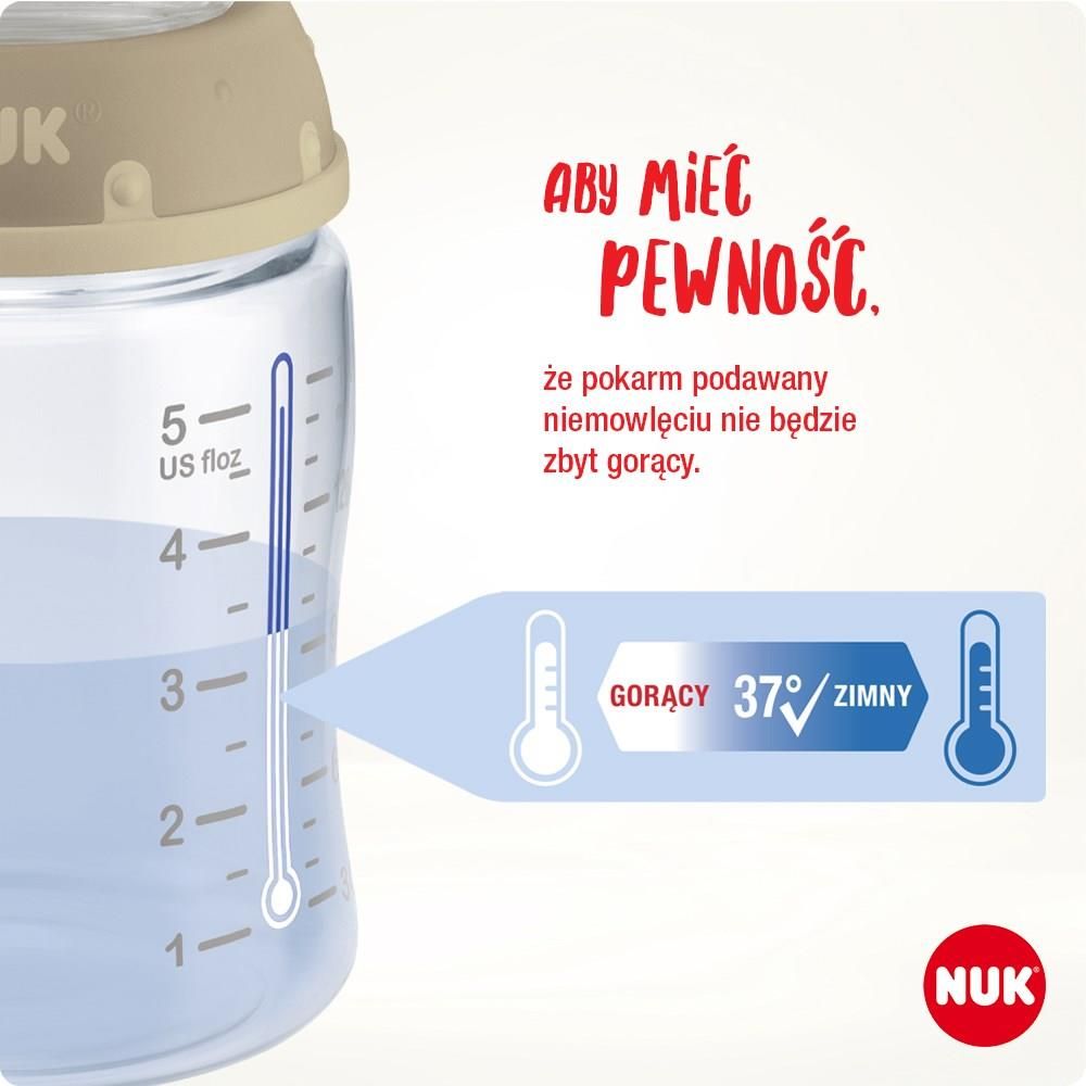 NUK First Choice Disney Kubuś Puchatek 300 ml 0 6M beżowy Ceny i