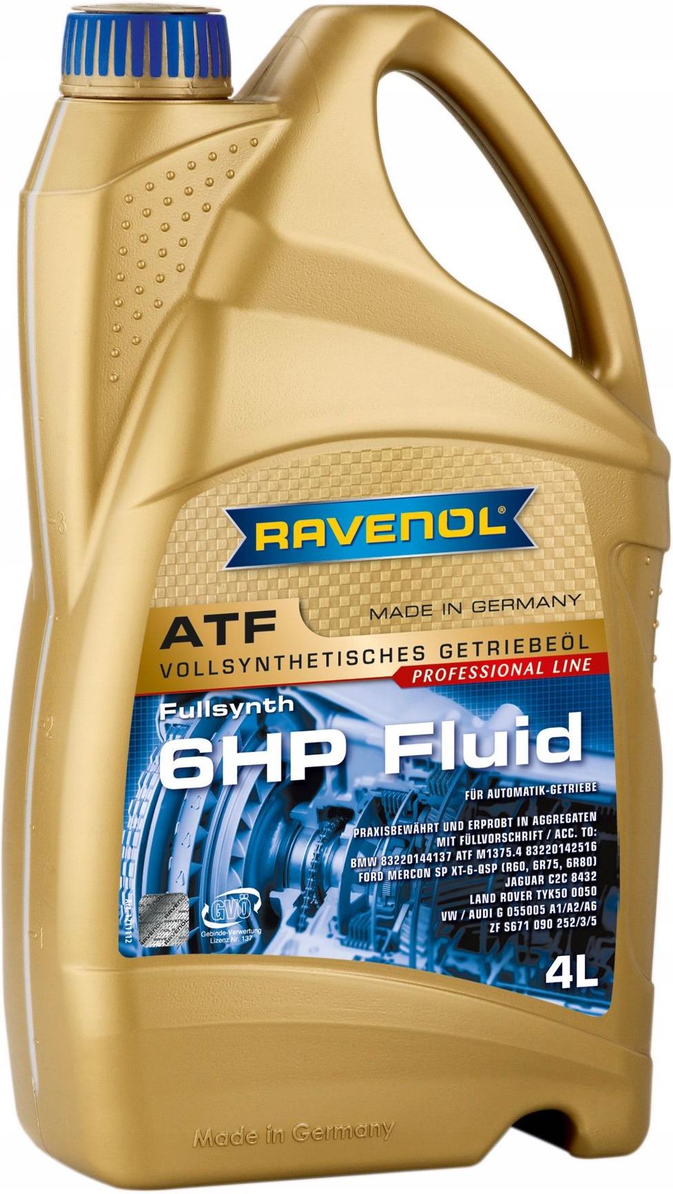 Olej Przek Adniowy Ravenol Olej Atf Skrzynia Automatyczna Zf Hp Fluid