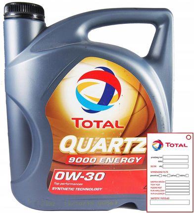 Total Quartz 9000 Energy 0W30 A3/B4 4l - zdjęcie 4