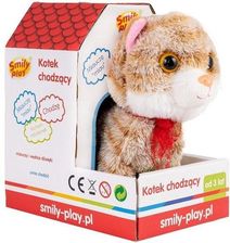 Zdjęcie Smily Play Maskotka Interaktywna Kotek Chodzący Brązowy GXP834730 - Krosno Odrzańskie