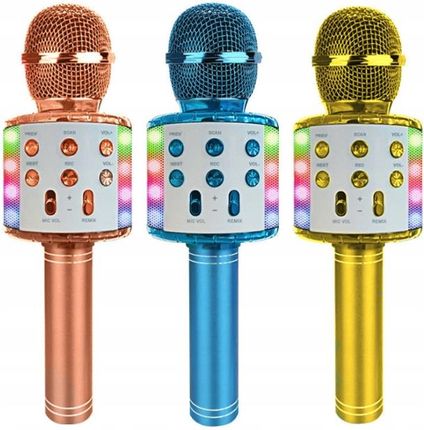 Pan I Pani Gadżet Mikrofon Bezprzewodowy Karaoke Bluetooth Kolory - zdjęcie 4