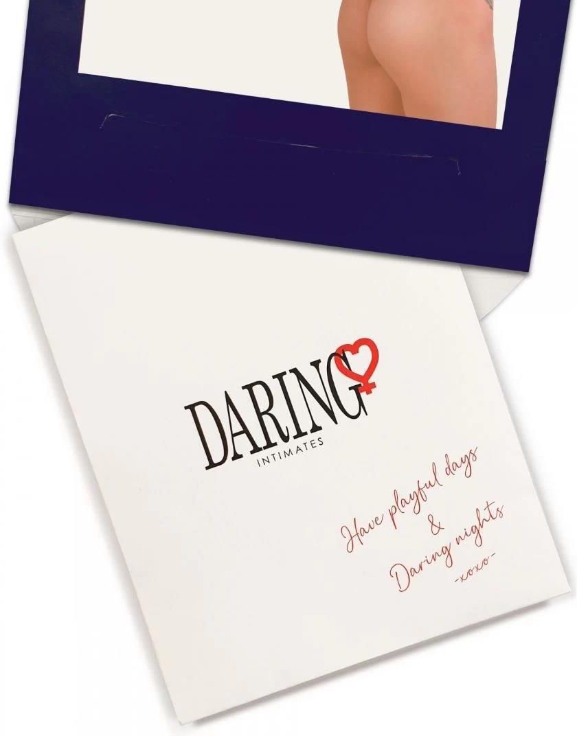 Daring Lingerie Stringi Z Rozci Ciem Lucy Czerwony S M Ceneo Pl