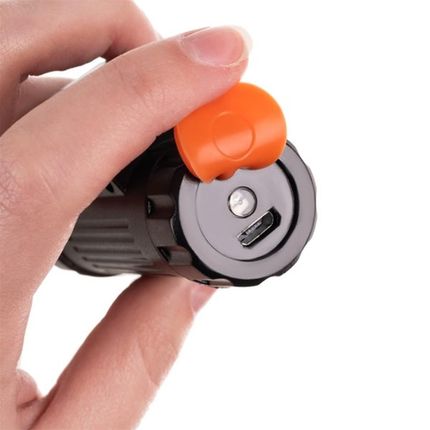 IsoTrade Latarka czołowa LED USB L18371 - zdjęcie 2