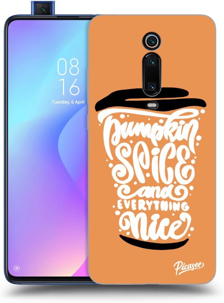 Silikonowe Prze Roczyste Etui Na Xiaomi Mi T Pro Pumpkin Coffee