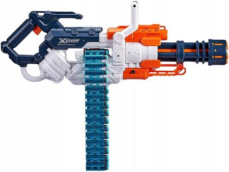 X Shot Wyrzutnia Crusher Minigun + 12 Strzałek Do Nerf - zdjęcie 2