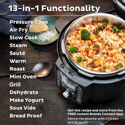 Instant Pot Duo Crisp Ultimate Lid 6,2L - zdjęcie 2
