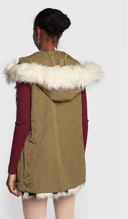 Guess Parka Lena W2BL32 WEWG0 Zielony Regular Fit - zdjęcie 2