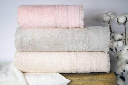 Greno Ręcznik Bamboo 4U Salmon 50X90 - zdjęcie 2