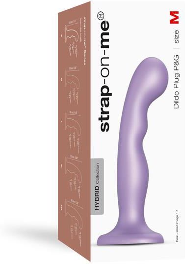 Strap On Me Dildo Do Peggingu I Punktu G Plug P G Metallic Lilac M