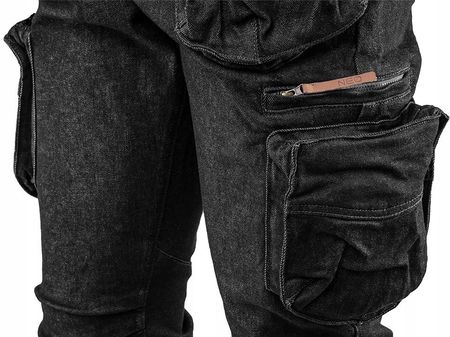 Neo Tools Spodnie Robocze Jeans Denim Czarne 81-2 - zdjęcie 3
