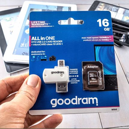 Goodram 16 GB Karta Pamięci MicroSD - zdjęcie 3