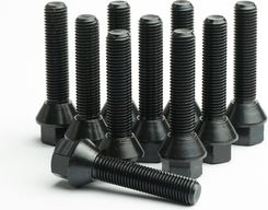 Zdjęcie Pph Sobimax Czarne Śruby Do Kół Po Dystans M12X1.5/50 10Szt Bk1215050S - Strzelin