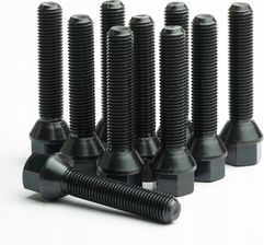 Zdjęcie Pph Sobimax Czarne Śruby Do Kół Po Dystans M12X1.5/55 10Szt Bk1215055S - Strzelin