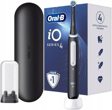 Szczoteczka elektryczna Oral-B iO Series 4 Matt Black - zdjęcie 4