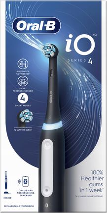 Szczoteczka elektryczna Oral-B iO Series 4 Matt Black - zdjęcie 3