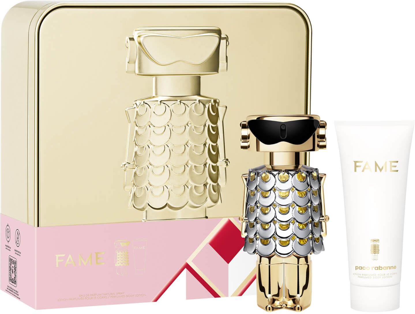 Zestaw Dla Kobiety Paco Rabanne Fame Komplet Ml Edp Ml Bl